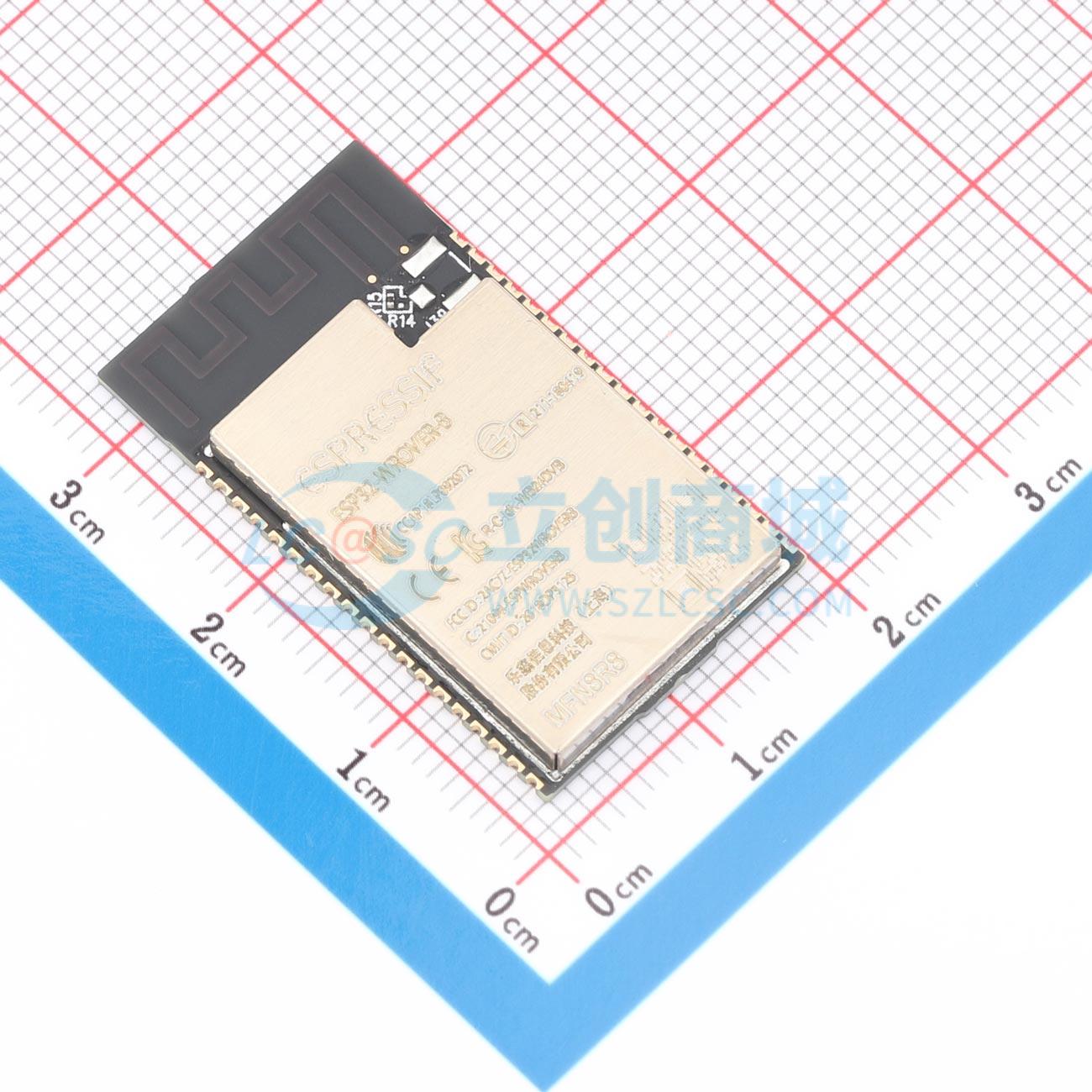 3pcs ESP32-WROVER-B-N8R8 SMD 3 - Smart Home Module Iot 评论和价格