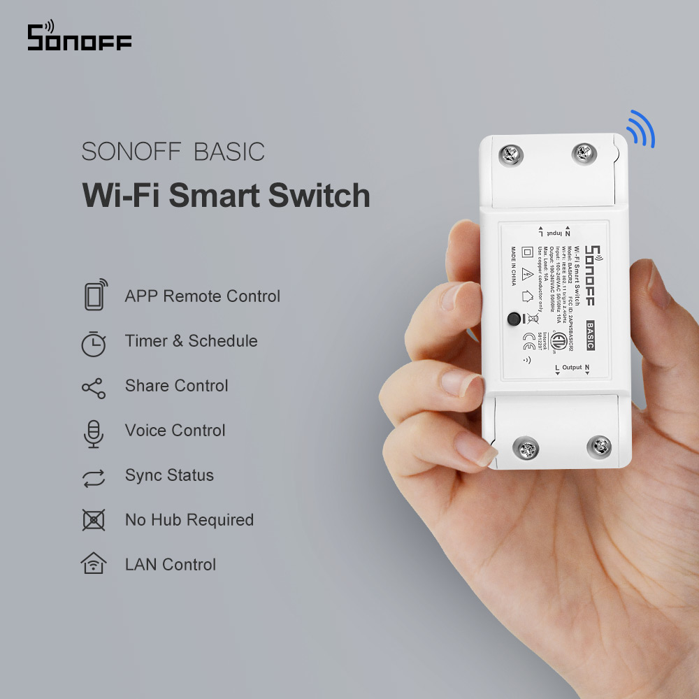 Itead SONOFF Basic R2 Mini DIY - Sonoff Basic 评论和价格