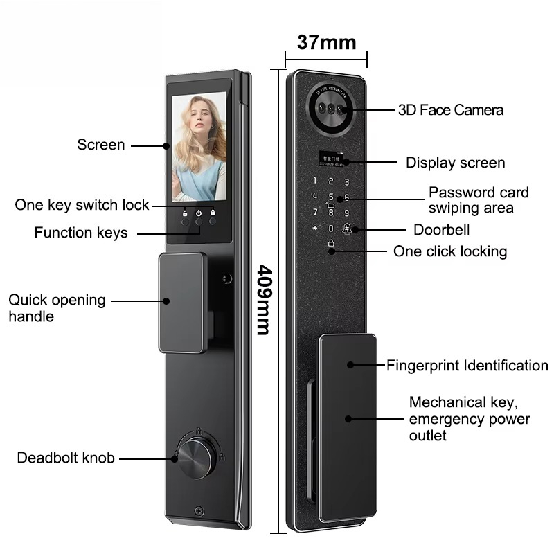 Tuya WiFi Smart Door Lock, Hom - Tuya Smart 评论和价格