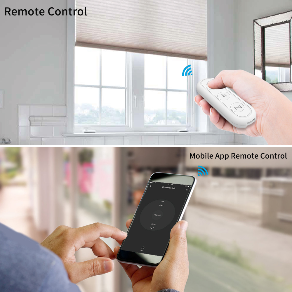 Tuya Smart Life RF WIFI Curtai - Tuya 4 Channel 评论和价格