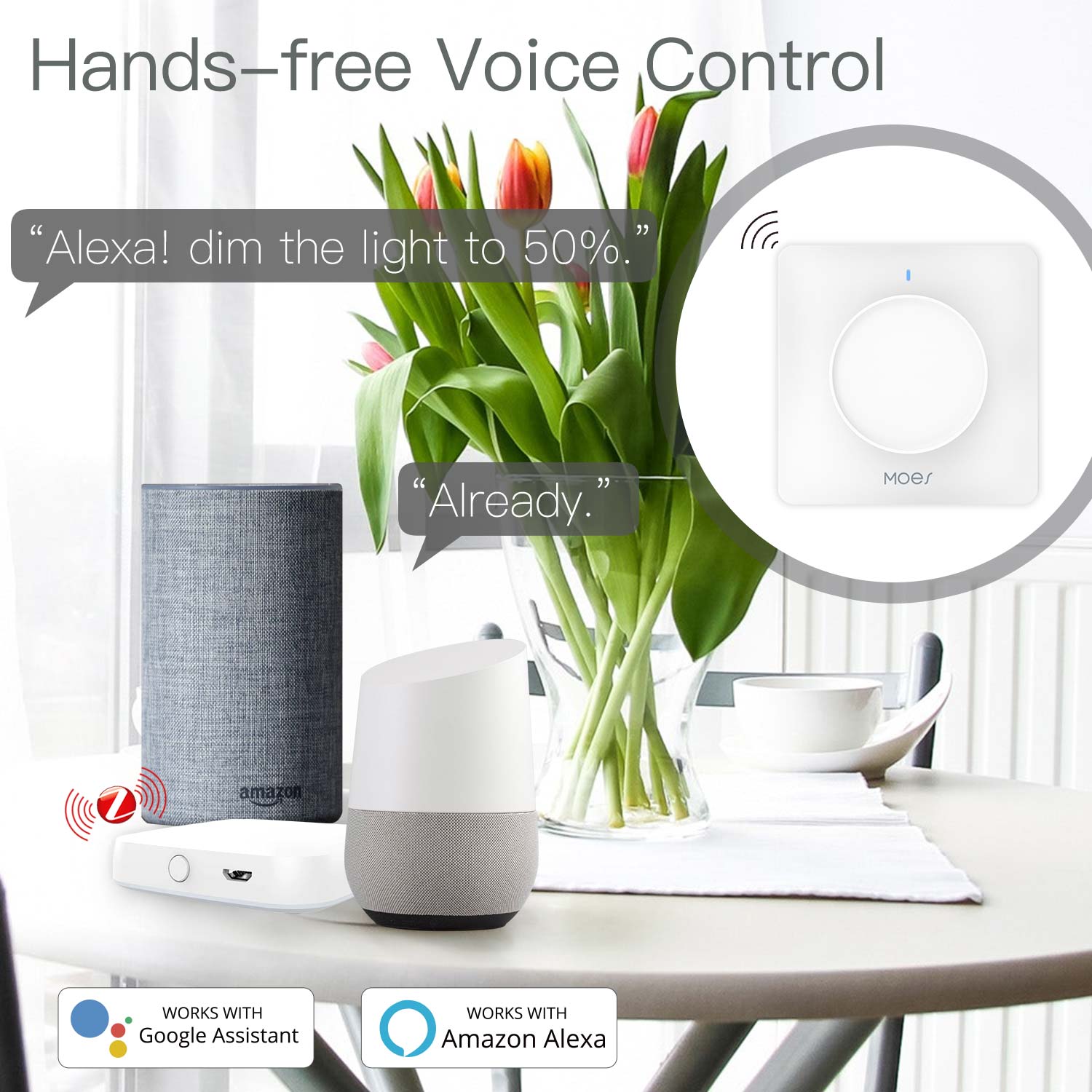 MOES Tuya Zigbee Smart Rotary  - Smart Relay Tuya 评论和价格