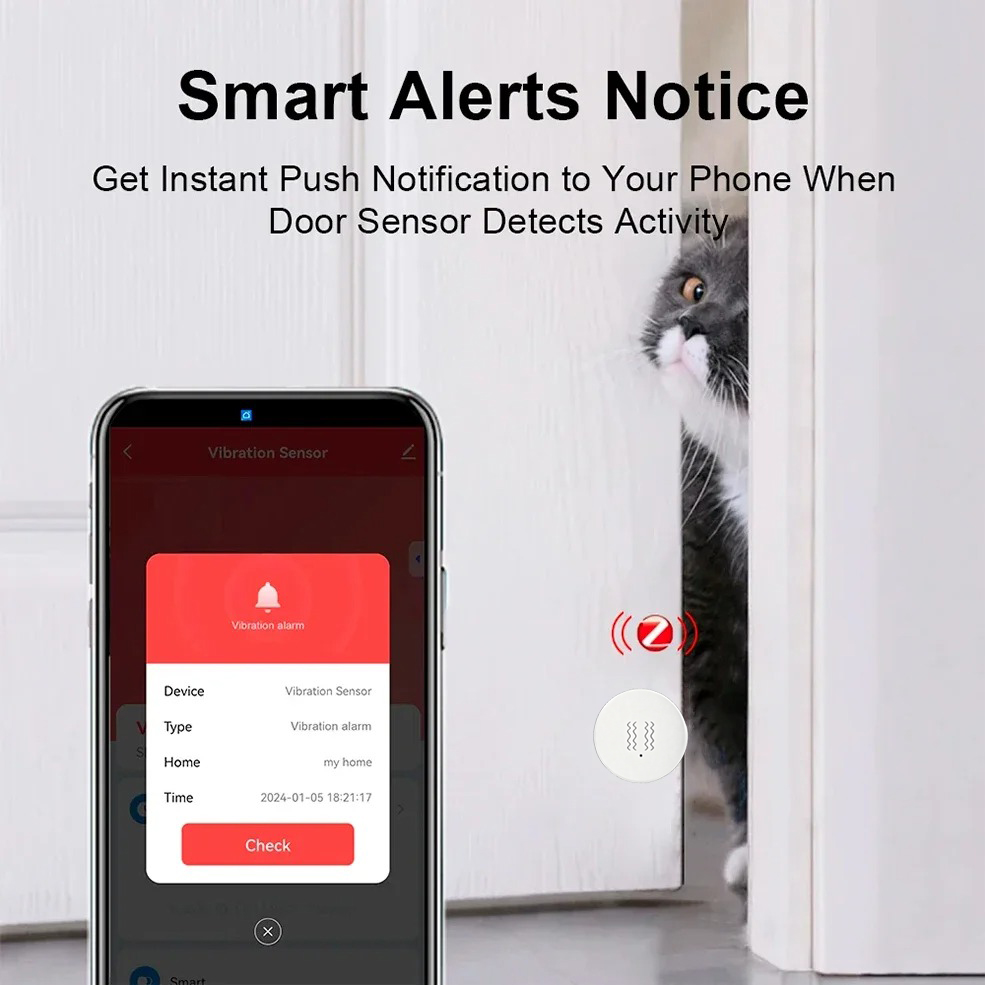 Tuya ZigBee Smart Vibration &  - Home Assistant Tuya 评论和价格