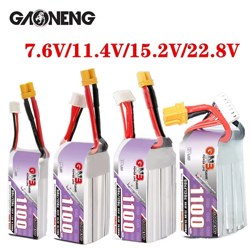 GNB 1100mAh 2S 3S 4S 6S 60C/12 - Shelly Plug 评论和价格