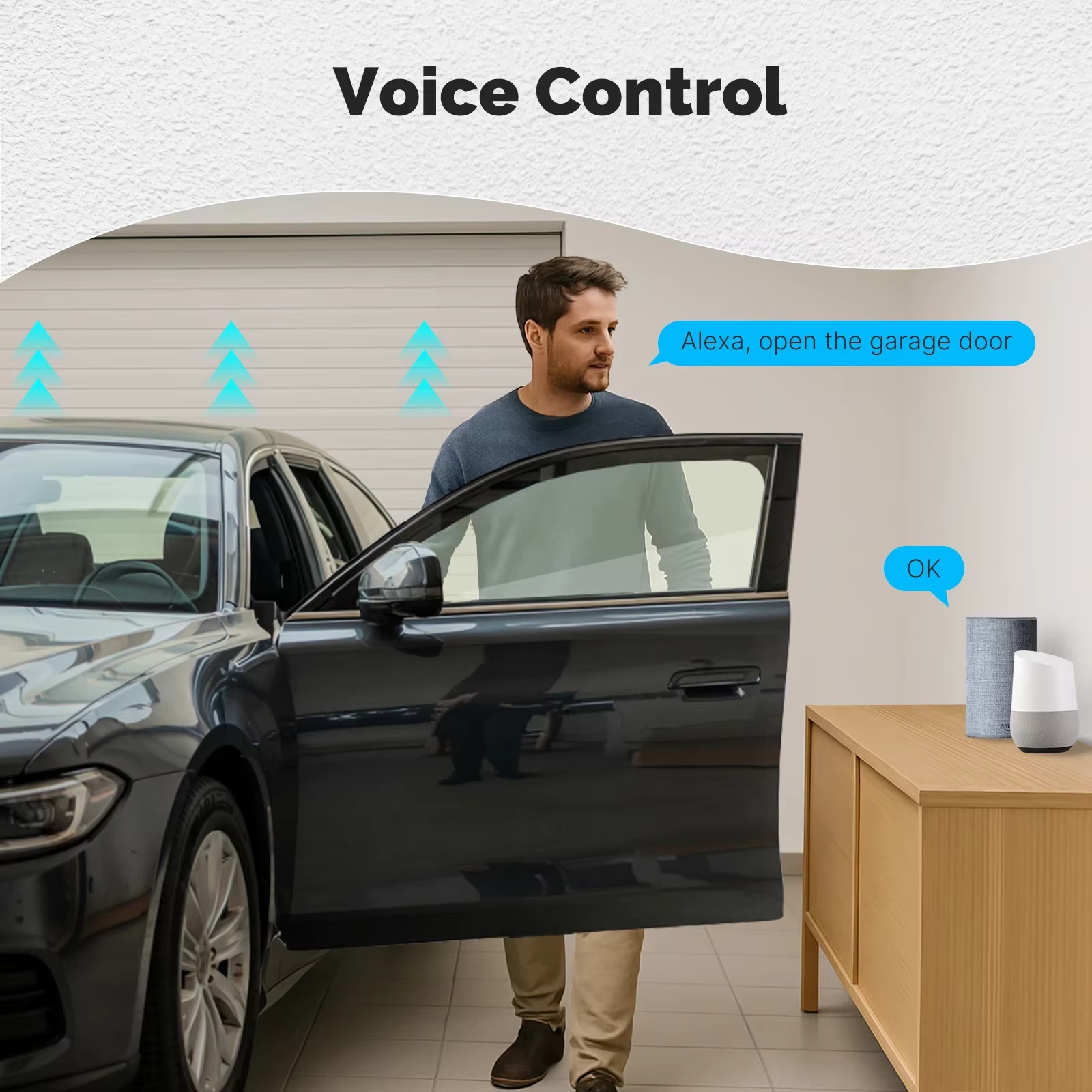 MOES Zigbee Garage Door Contro - Home Assistant Tuya 评论和价格