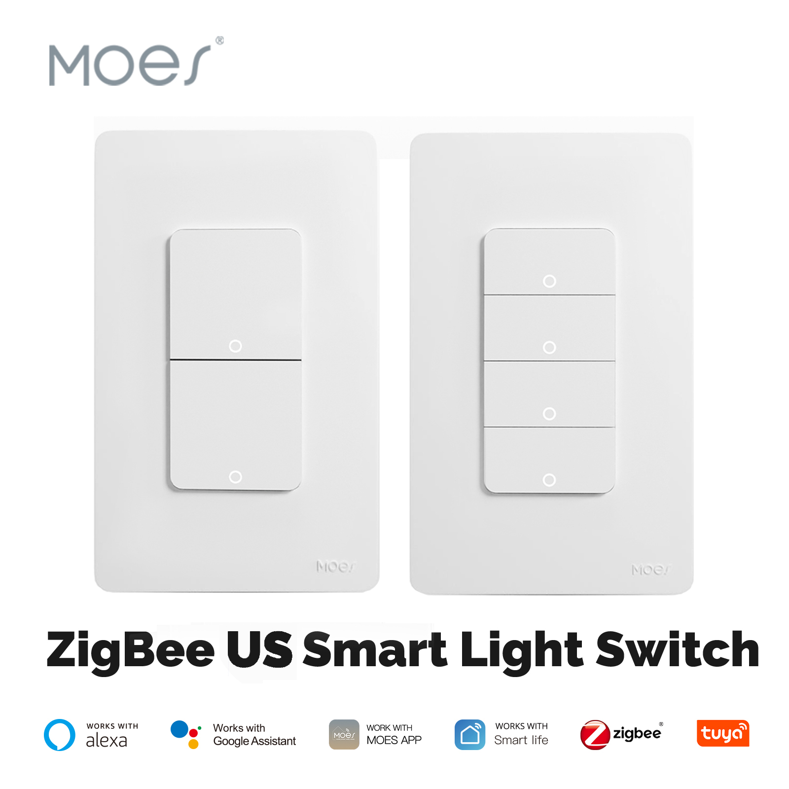 MOES Tuya ZigBee Smart Light S - Sonoff Basic 评论和价格