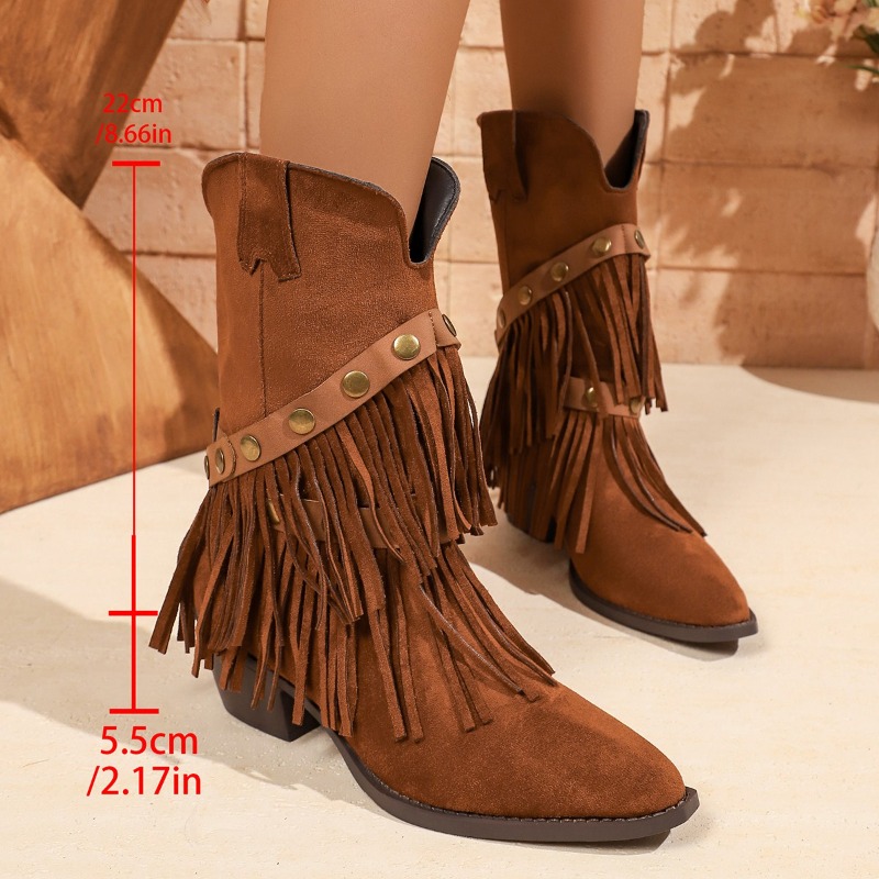 Vintage Tassel Trousers Bootie - Tasmota 评论和价格