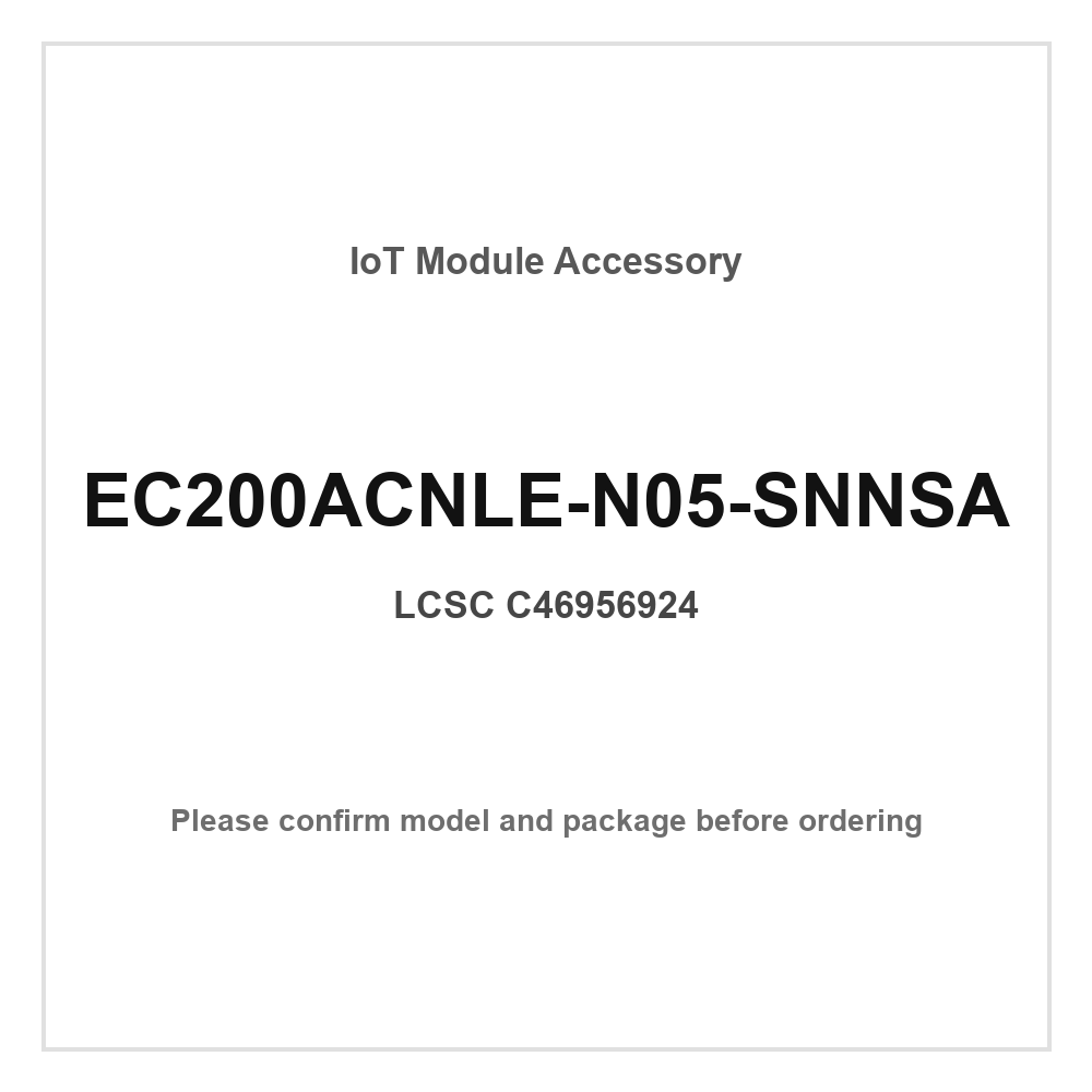1pcs EC200ACNLE-N05-SNNSA I2C  - Smart Home Module Iot 评论和价格