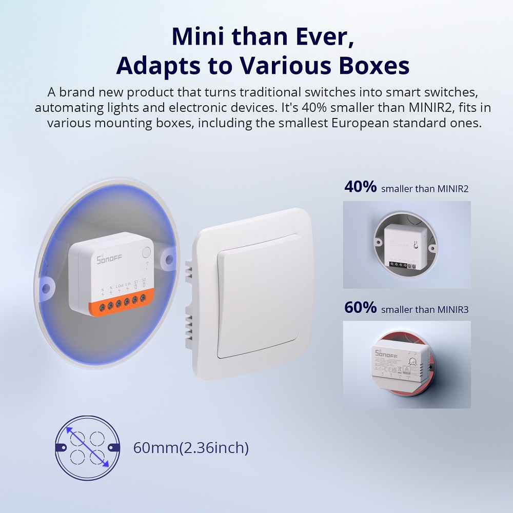 Sonoff Mini R4 Extreme Wifi Sm - Sonoff 评论和价格
